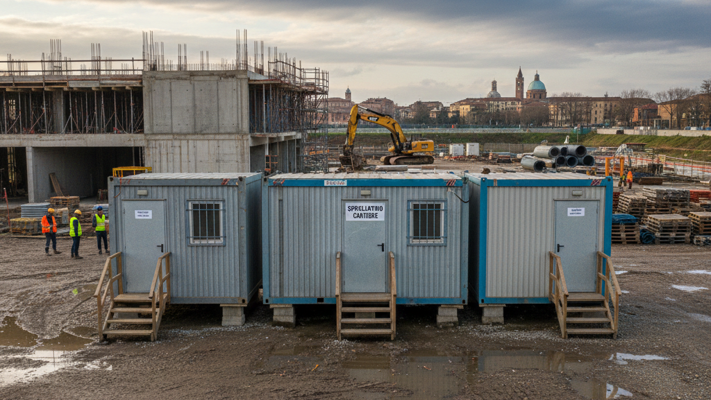 Spogliatoi cantiere Ravenna