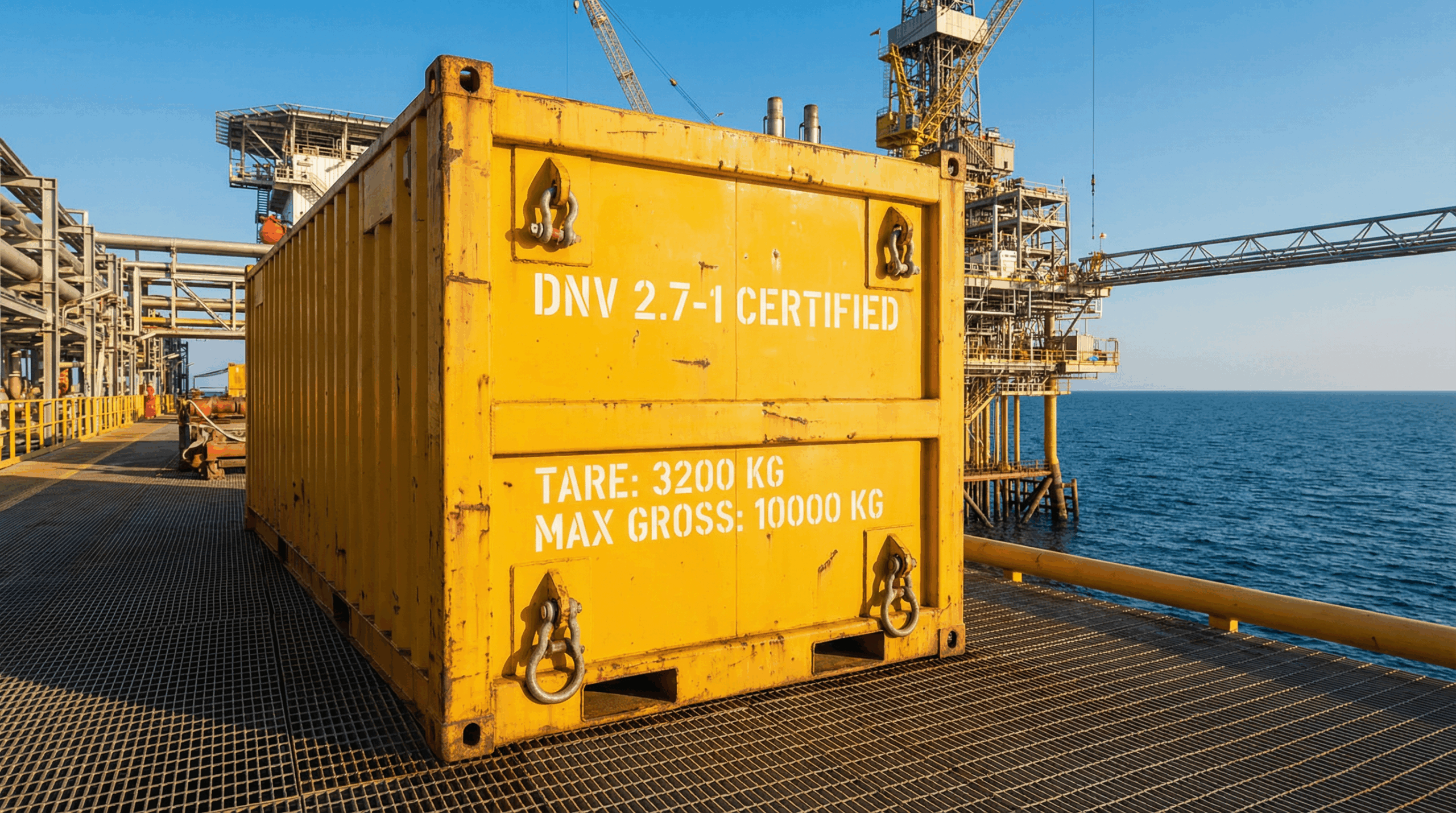 Container offshore certificato DNV a Ravenna - Namaco