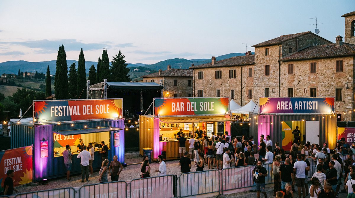 Noleggio container per eventi a Ravenna - Namaco