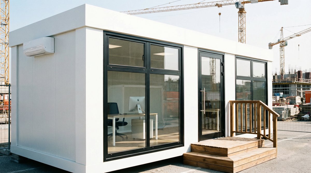 Monoblocco ufficio da cantiere a Ravenna - Namaco